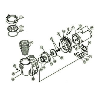 High Grage Pool Pump Parts - Advantage Manufacturing